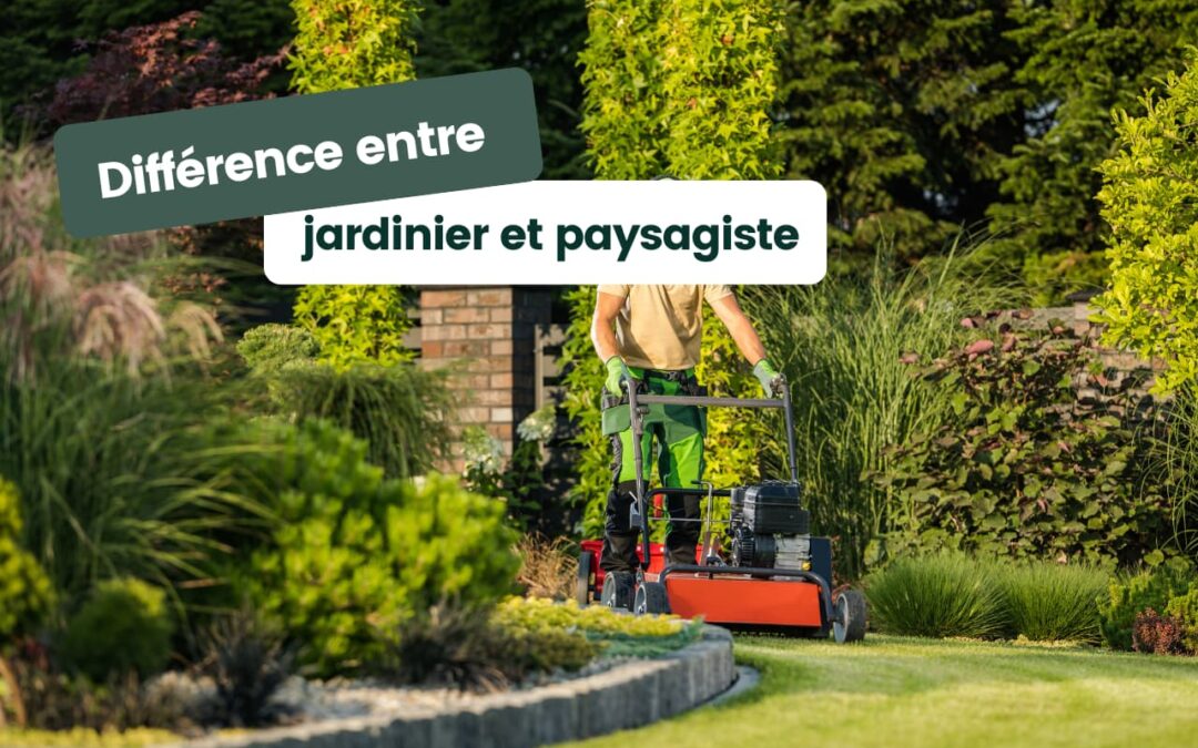 Quelle est la différence entre un jardinier et un paysagiste ?