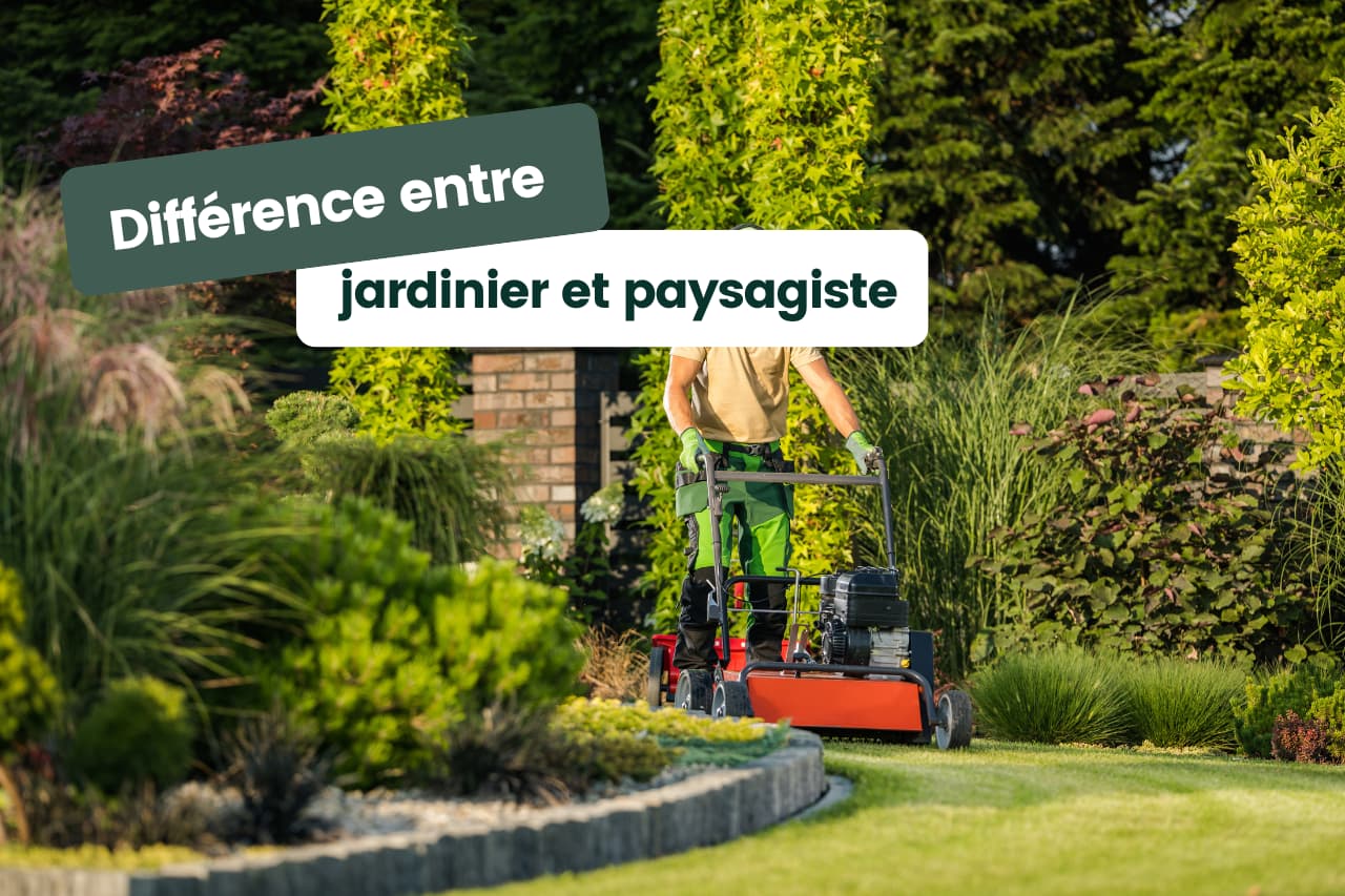 Quelle est la différence entre un jardinier et un paysagiste